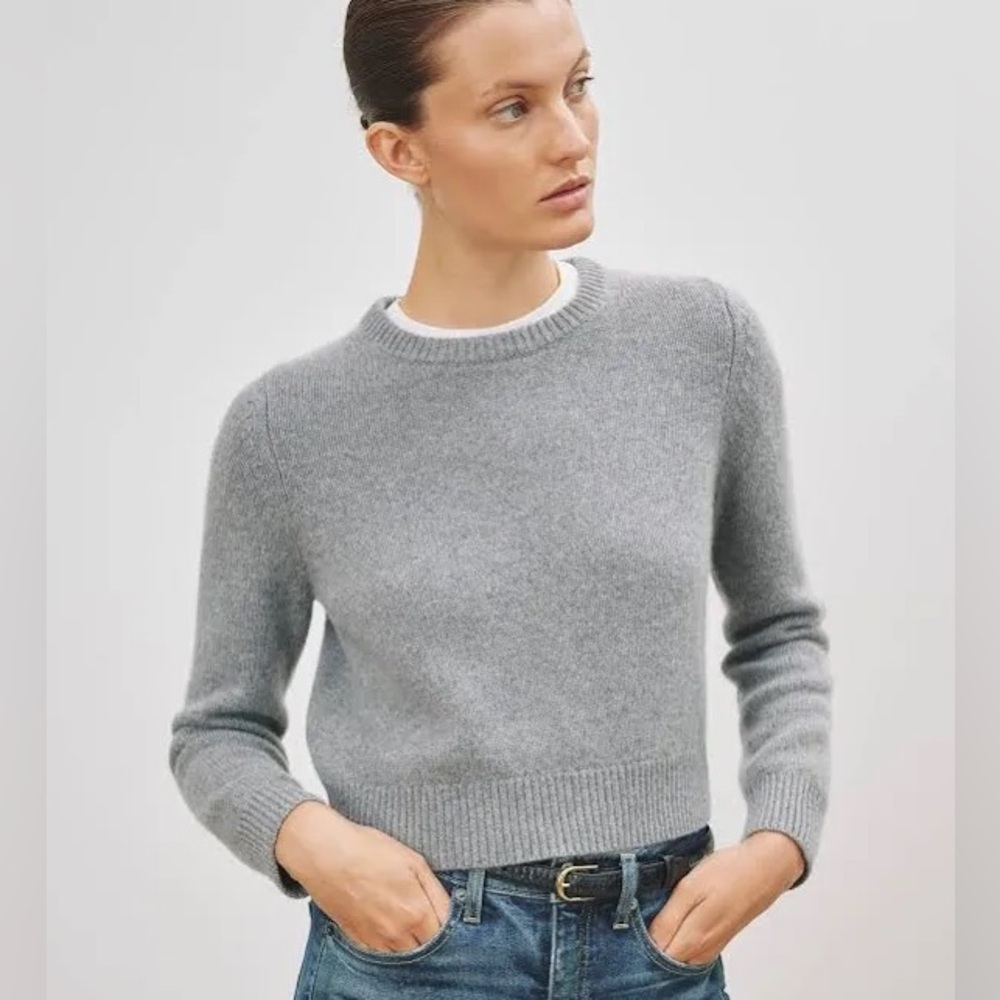 Nili Lotan Blue Crew Neck Sweater